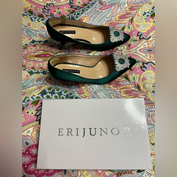 Erijunor Emerald green shoes - Picture 7 of 8